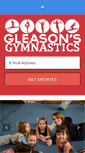 Mobile Screenshot of gleasonsgymnastics.com